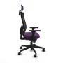 Chaise de Bureau avec Appui-tête Piqueras y Crespo 3D066N2 Violet