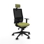 Office Chair with Headrest Piqueras y Crespo 1D066N2 Green