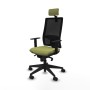 Chaise de Bureau avec Appui-tête Piqueras y Crespo 1D066N2 Vert