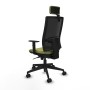 Office Chair with Headrest Piqueras y Crespo 1D066N2 Green