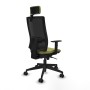 Office Chair with Headrest Piqueras y Crespo 1D066N2 Green