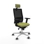 Office Chair with Headrest Piqueras y Crespo 2D086G2 Green