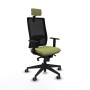 Chaise de Bureau avec Appui-tête Piqueras y Crespo 1D066G2 Vert