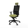 Chaise de Bureau avec Appui-tête Piqueras y Crespo 1D066G2 Vert