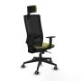 Chaise de Bureau avec Appui-tête Piqueras y Crespo 1D066G2 Vert