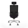 Chaise de Bureau avec Appui-tête Piqueras y Crespo 4B026G2 Violet
