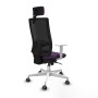 Chaise de Bureau avec Appui-tête Piqueras y Crespo 4B026G2 Violet