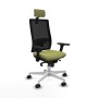 Office Chair with Headrest Piqueras y Crespo 3D026N2 Green