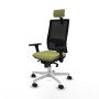 Office Chair with Headrest Piqueras y Crespo 3D026N2 Green