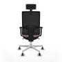 Office Chair with Headrest Piqueras y Crespo 1D026G2 Pink