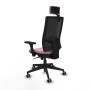 Office Chair with Headrest Piqueras y Crespo 3D066G2 Pink