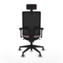 Office Chair with Headrest Piqueras y Crespo 3D066G2 Pink