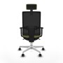 Office Chair with Headrest Piqueras y Crespo 1D026N2 Green