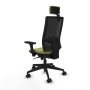 Chaise de Bureau avec Appui-tête Piqueras y Crespo 3D066N2 Vert