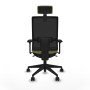 Chaise de Bureau avec Appui-tête Piqueras y Crespo 3D066N2 Vert