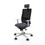 Chaise de Bureau avec Appui-tête Piqueras y Crespo 4B086N2 Gris foncé