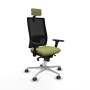 Office Chair with Headrest Piqueras y Crespo 3D086G2 Green