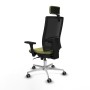 Office Chair with Headrest Piqueras y Crespo 3D086G2 Green