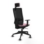 Chaise de Bureau avec Appui-tête Piqueras y Crespo 1D066G2 Rose