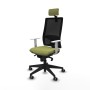 Office Chair with Headrest Piqueras y Crespo 4B066G2 Green