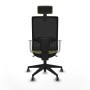 Office Chair with Headrest Piqueras y Crespo 4B066G2 Green