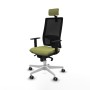 Chaise de Bureau avec Appui-tête Piqueras y Crespo 1D026G2 Vert