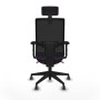 Office Chair with Headrest Piqueras y Crespo 2D066G2 Purple