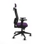 Office Chair with Headrest Piqueras y Crespo 2D066G2 Purple