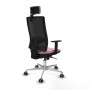 Office Chair with Headrest Piqueras y Crespo 1D086G2 Pink