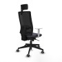 Office Chair with Headrest Piqueras y Crespo 4B066G2 Dark grey