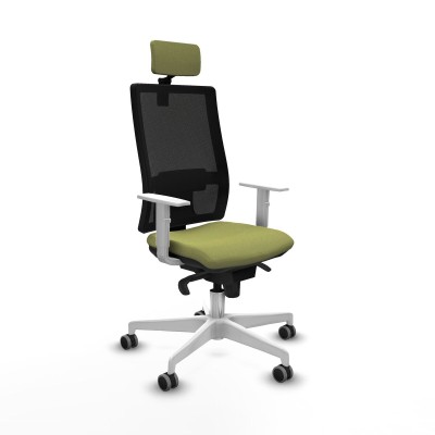 Office Chair with Headrest Piqueras y Crespo 4B026G2 Green
