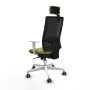 Office Chair with Headrest Piqueras y Crespo 4B026G2 Green