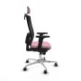Office Chair with Headrest Piqueras y Crespo 2D086G2 Pink