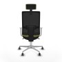Office Chair with Headrest Piqueras y Crespo 4B086G2 Green