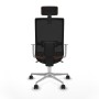 Chaise de Bureau avec Appui-tête Piqueras y Crespo 4B086N2 Brun foncé