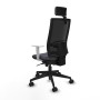 Office Chair with Headrest Piqueras y Crespo 4B066N2 Dark grey