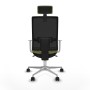 Chaise de Bureau avec Appui-tête Piqueras y Crespo 4B086N2 Vert
