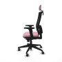 Office Chair with Headrest Piqueras y Crespo 2D066G2 Pink