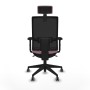 Office Chair with Headrest Piqueras y Crespo 2D066G2 Pink