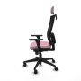 Office Chair with Headrest Piqueras y Crespo 3D066N2 Pink