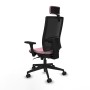 Office Chair with Headrest Piqueras y Crespo 3D066N2 Pink