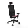 Chaise de Bureau avec Appui-tête Piqueras y Crespo 3D066N2 Rose
