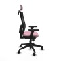 Office Chair with Headrest Piqueras y Crespo 3D066N2 Pink