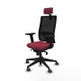Office Chair with Headrest Piqueras y Crespo 2D066G2 Maroon