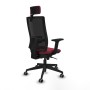 Office Chair with Headrest Piqueras y Crespo 2D066G2 Maroon