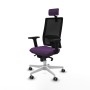 Office Chair with Headrest Piqueras y Crespo 2D026G2 Purple
