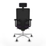 Office Chair with Headrest Piqueras y Crespo 2D026G2 Purple