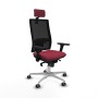 Office Chair with Headrest Piqueras y Crespo 3D086G2 Maroon