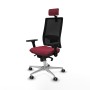 Office Chair with Headrest Piqueras y Crespo 3D086G2 Maroon
