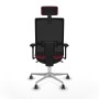 Office Chair with Headrest Piqueras y Crespo 3D086G2 Maroon